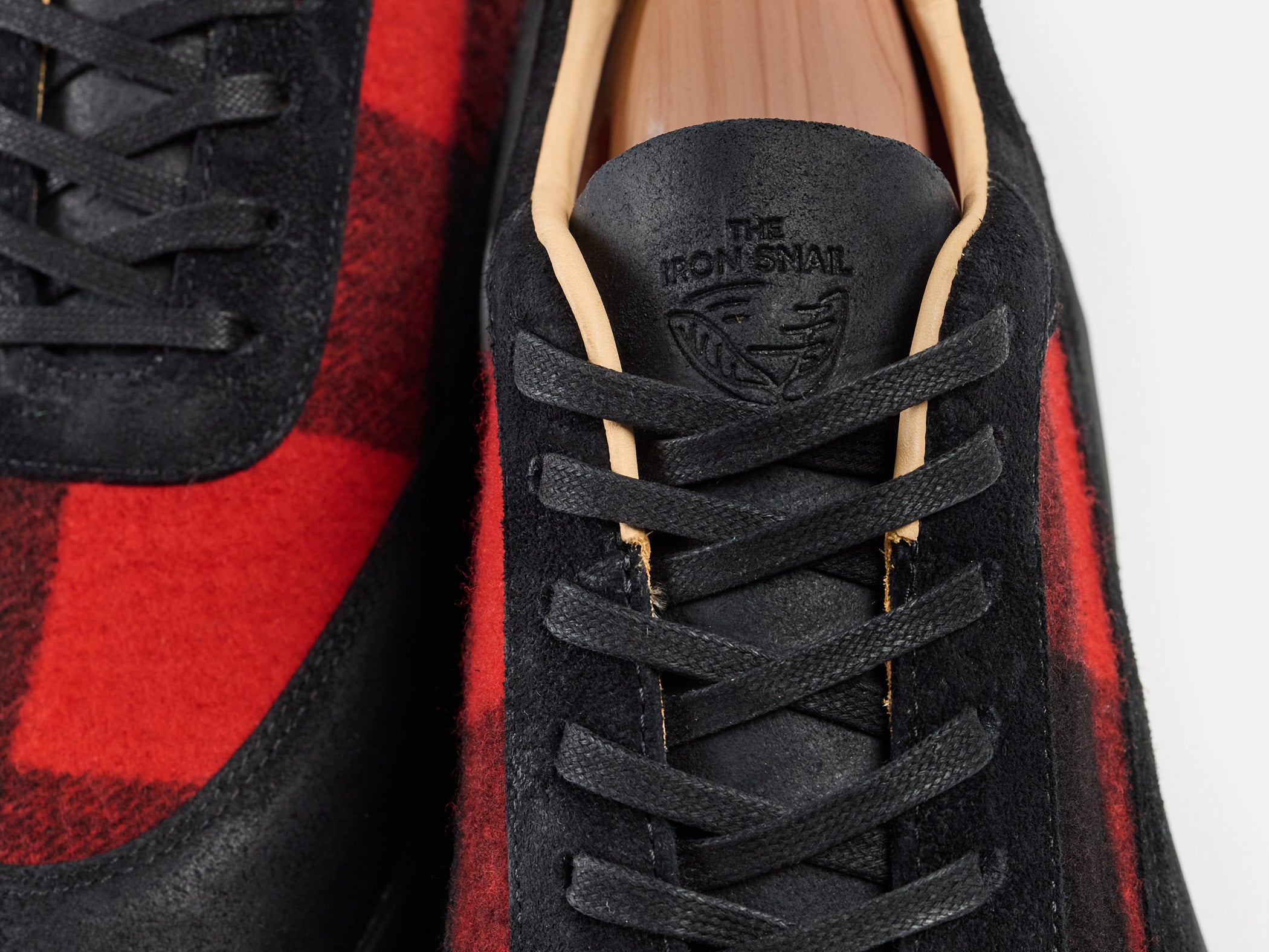 Samara Vibram Sneaker - American Wool Red Plaid (pre-order)