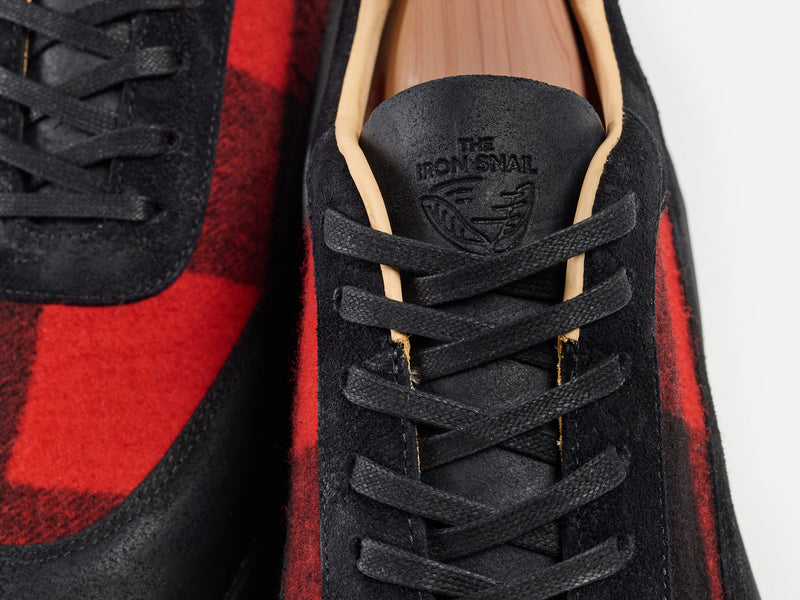 Samara Vibram Sneaker - American Wool Red Plaid (pre-order)