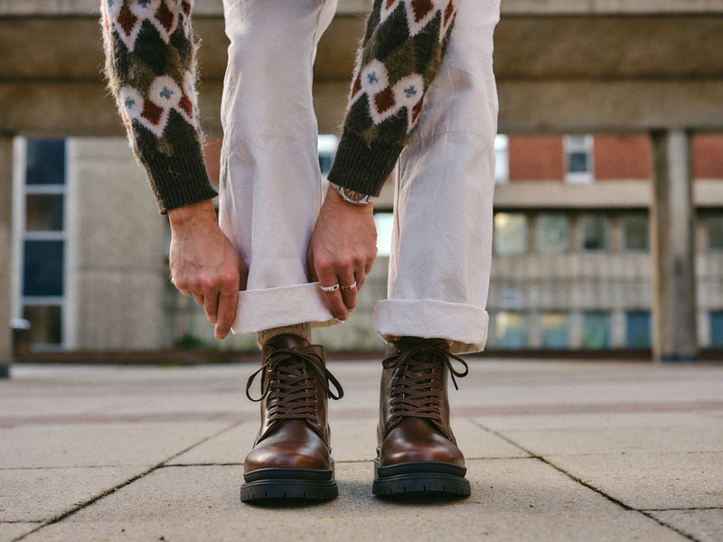 The Sharman Boot - Horween Dark Brown Leather