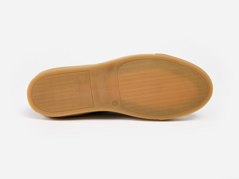 The Mellor II Sneaker - Mastrotto Adria Green Leather - Ready To Ship