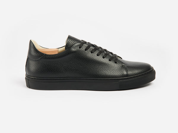 The Mellor II Sneaker - Mastrotto Adria Black Leather