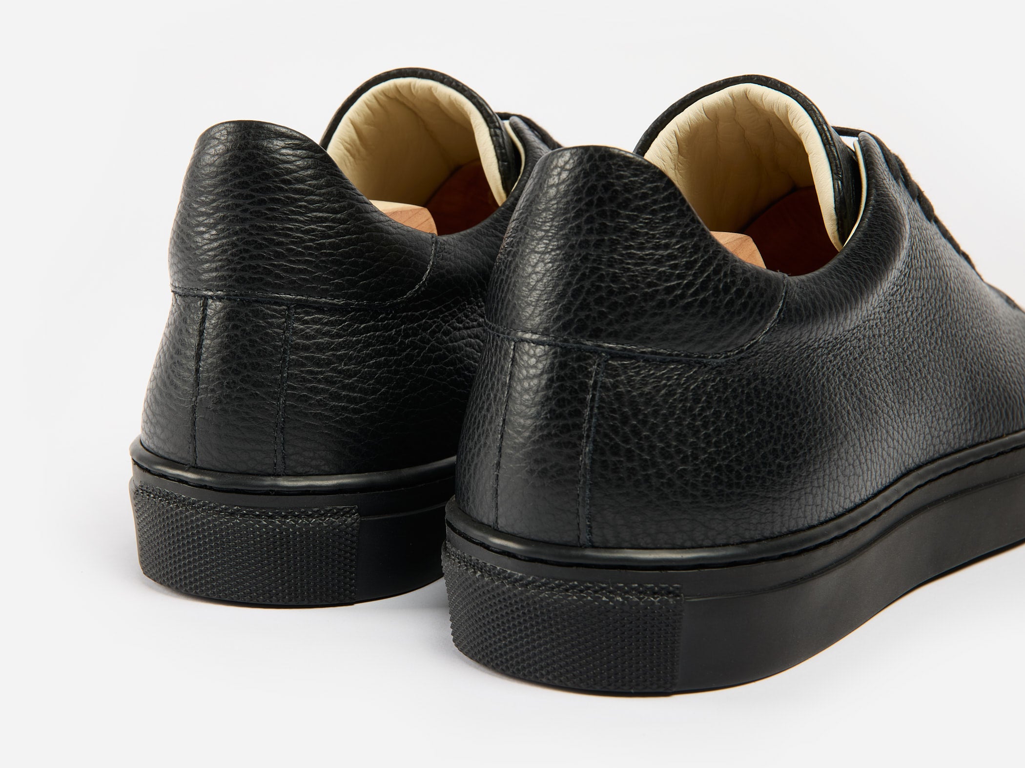 The Mellor II Sneaker - Mastrotto Adria Black Leather - GORAL 