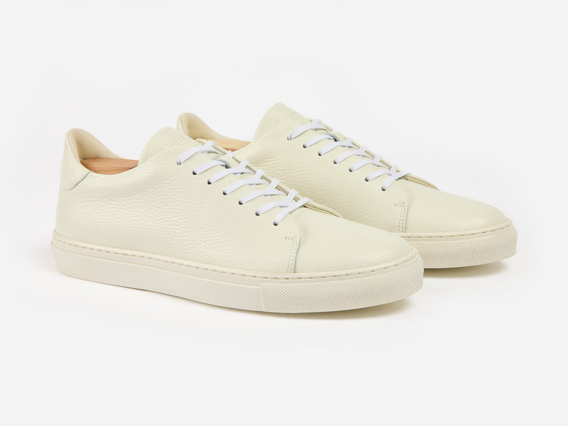 The Mellor II Sneaker - Mastrotto Adria Bianco Leather