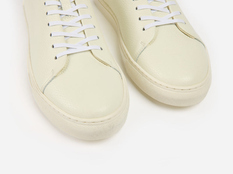 The Mellor II Sneaker - Mastrotto Adria Bianco Leather