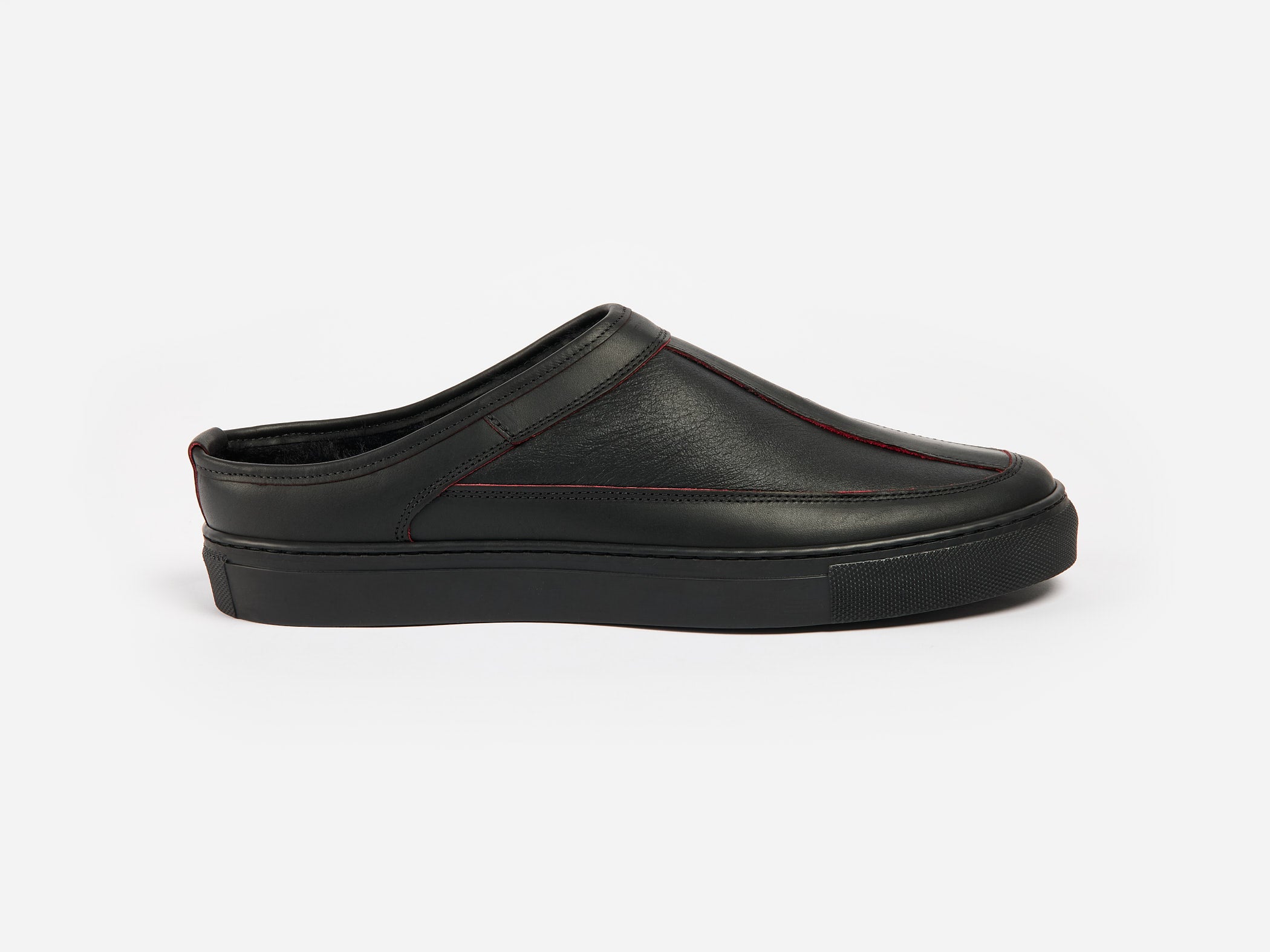Rose Anvil x GORAL SLUGGS Slip On Shoes - Blood Core Leather PRE-ORDER - GORAL 