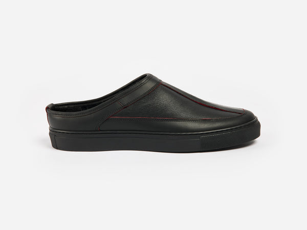 Rose Anvil x GORAL SLUGGS Slip On Shoes - Blood Core Leather PRE-ORDER - GORAL 