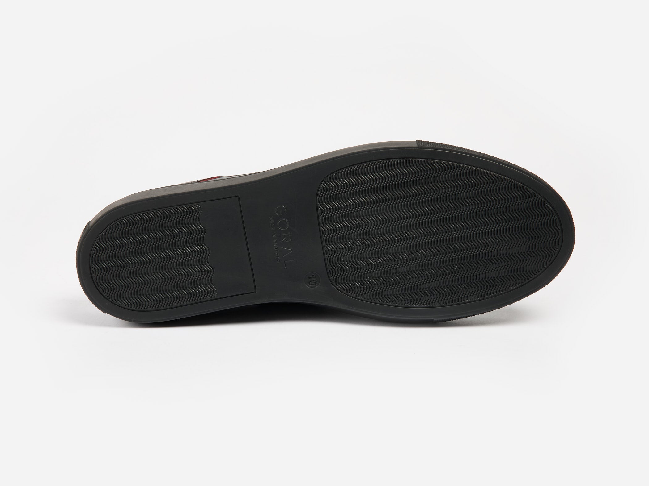 Rose Anvil x GORAL SLUGGS Slip On Shoes - Blood Core Leather PRE-ORDER - GORAL 