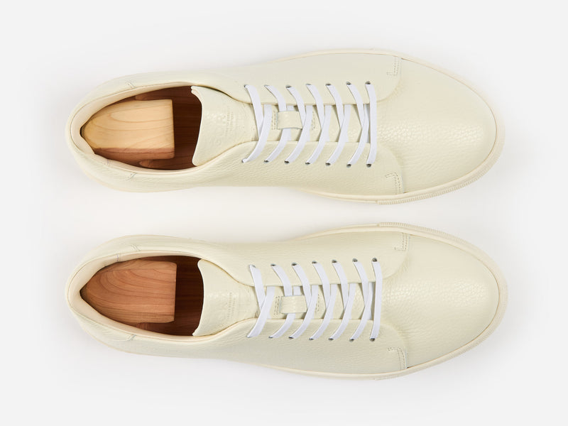 The Mellor II Sneaker - Mastrotto Adria Bianco Leather