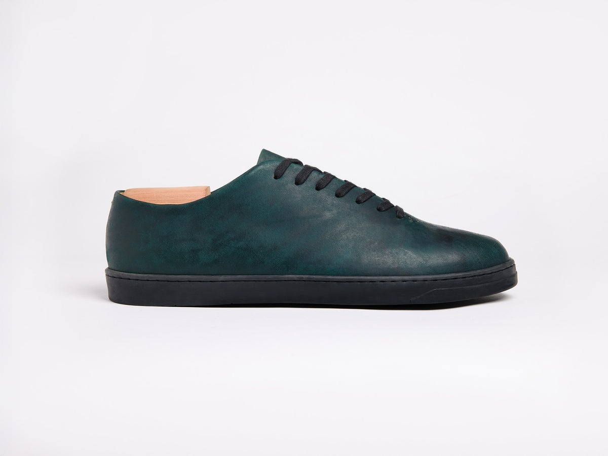Hanley Sneaker - Horween Shell Cordovan Reverse Black