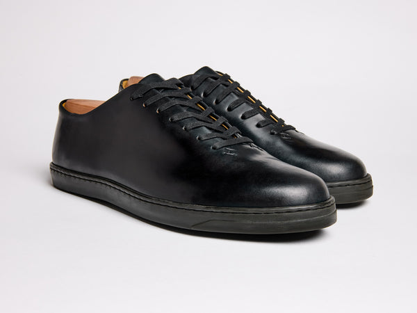 Hanley Sneaker - Horween Shell Cordovan Black