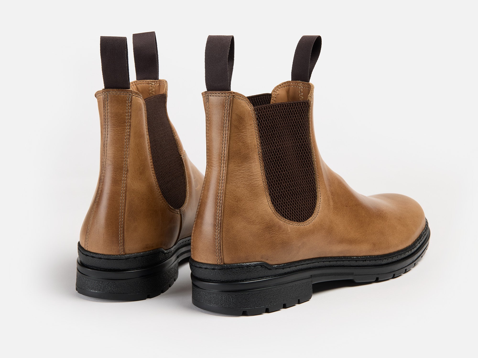 The Baslow Chelsea Boot - Horween Chromexcel Natural Leather
