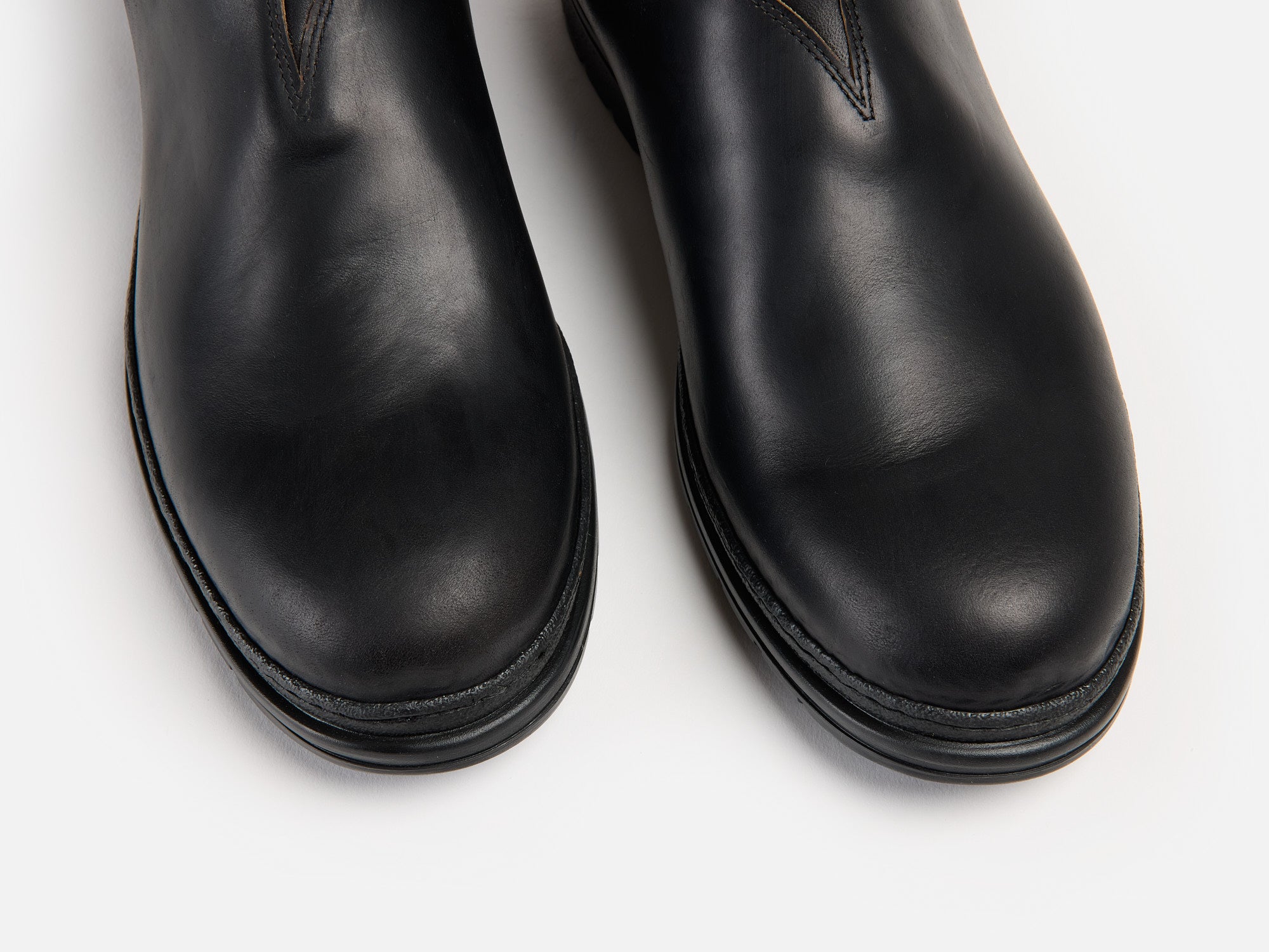 The Baslow Chelsea Boot - Horween Chromexcel Black Leather - GORAL 