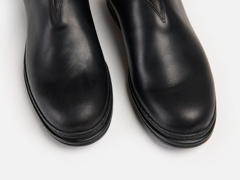 The Baslow Chelsea Boot - Horween Chromexcel Black Leather