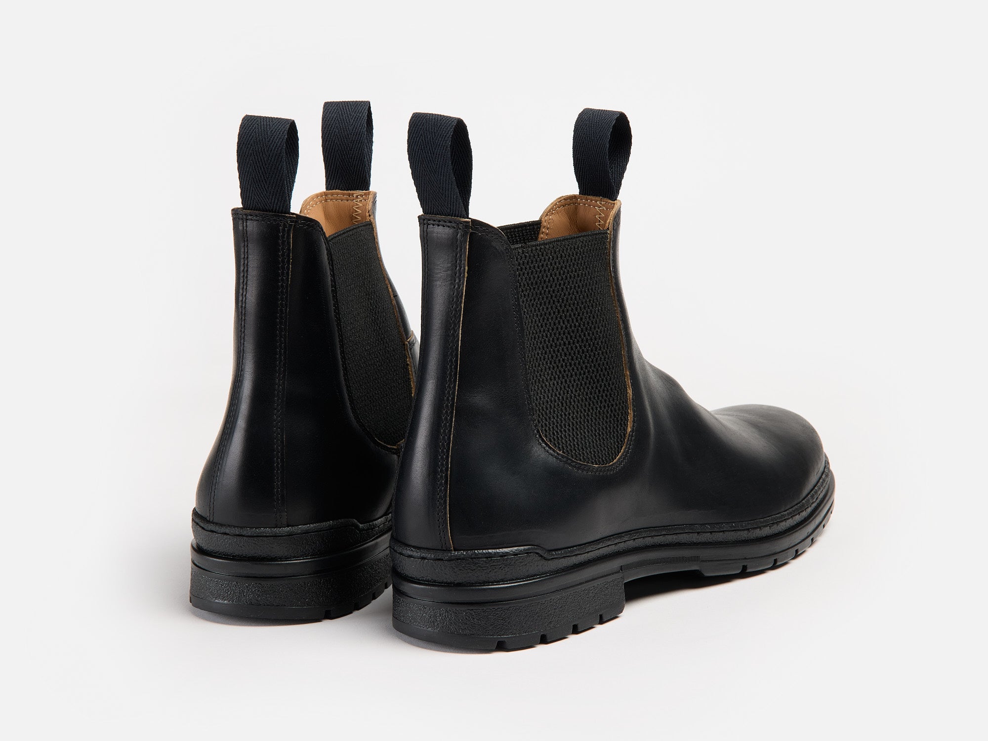 The Baslow Chelsea Boot - Horween Chromexcel Black Leather - GORAL 