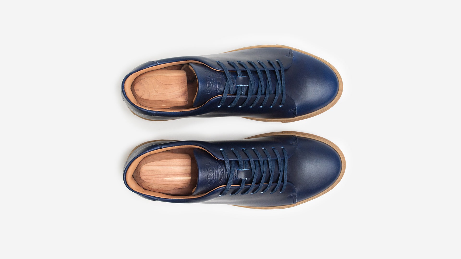 The Mellor II Sneaker - Horween Ink Leather - GORAL 