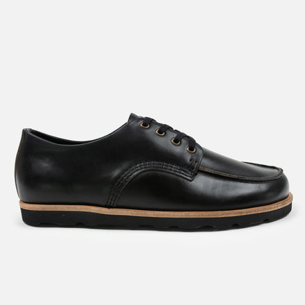 TOTLEY Barefoot Apron Shoe - Black Horween Chromexcel Leather