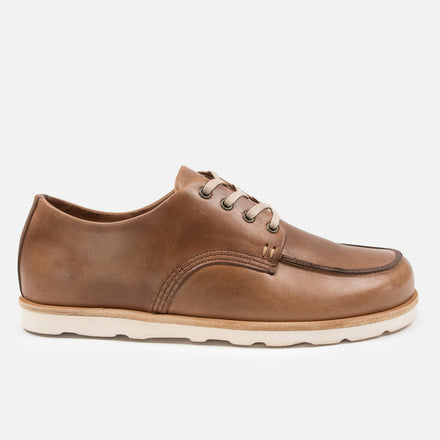 TOTLEY Barefoot Apron Shoe - Natural Horween Chromexcel Leather