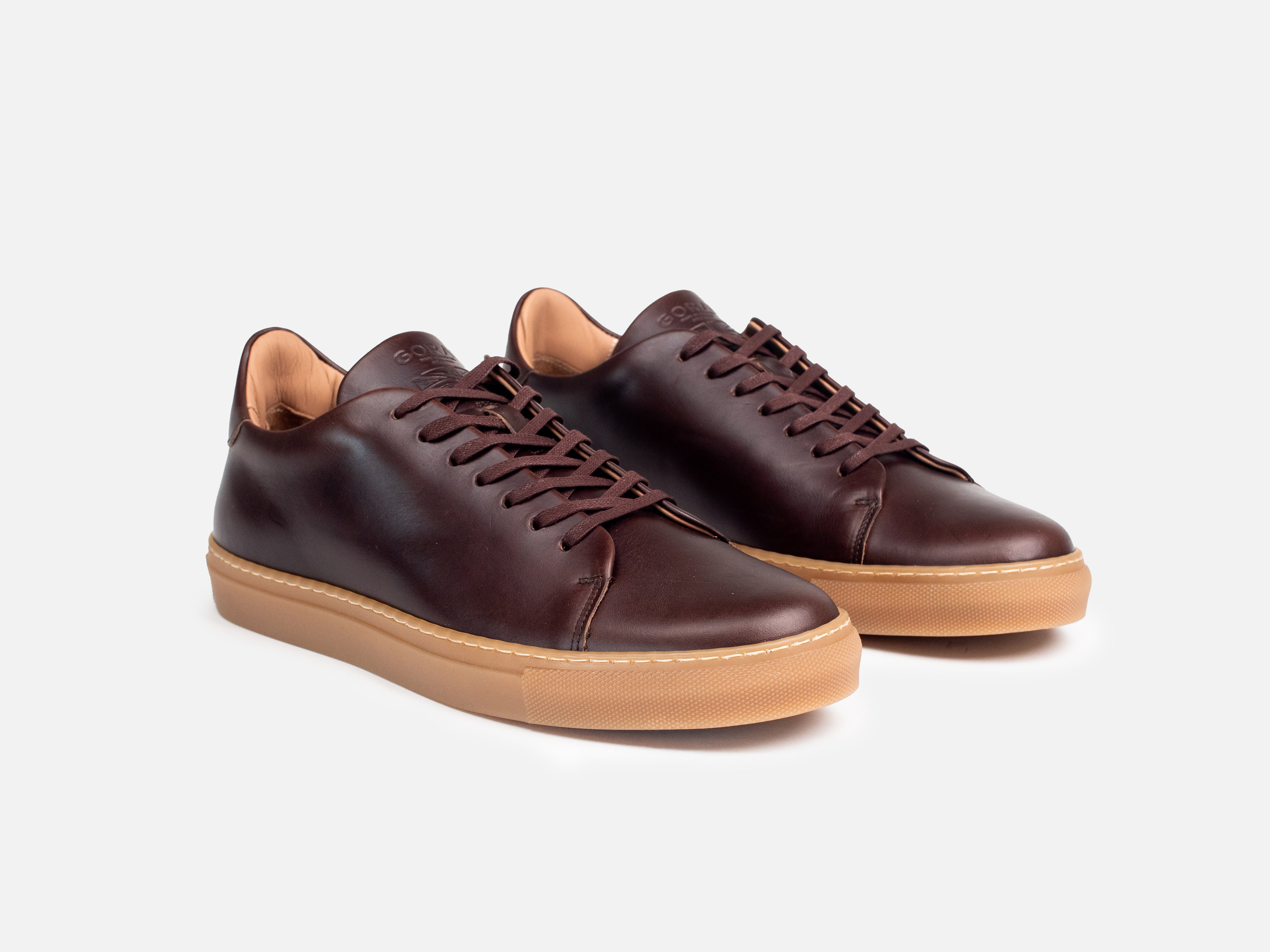 MELLOR II Sneaker - Horween Dark Brown Leather - GORAL 