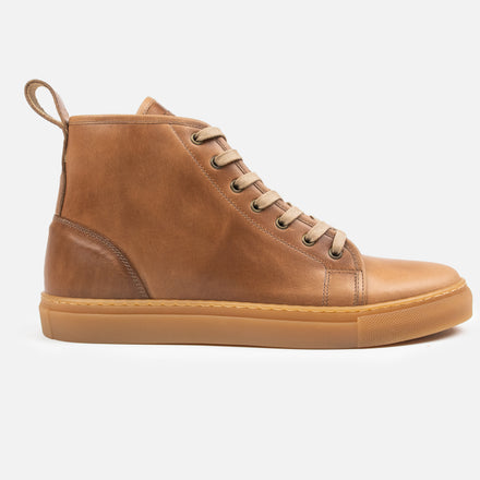 SMUGS Rose Anvil X GORAL High Top Sneaker 2.0 - Horween Natural PRE-ORDER
