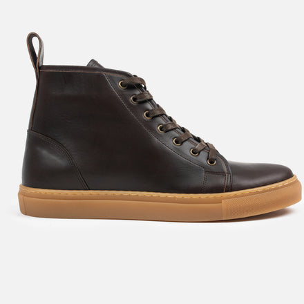 SMUGS Rose Anvil X GORAL High Top Sneaker 2.0 - Horween Dark Brown PRE-ORDER