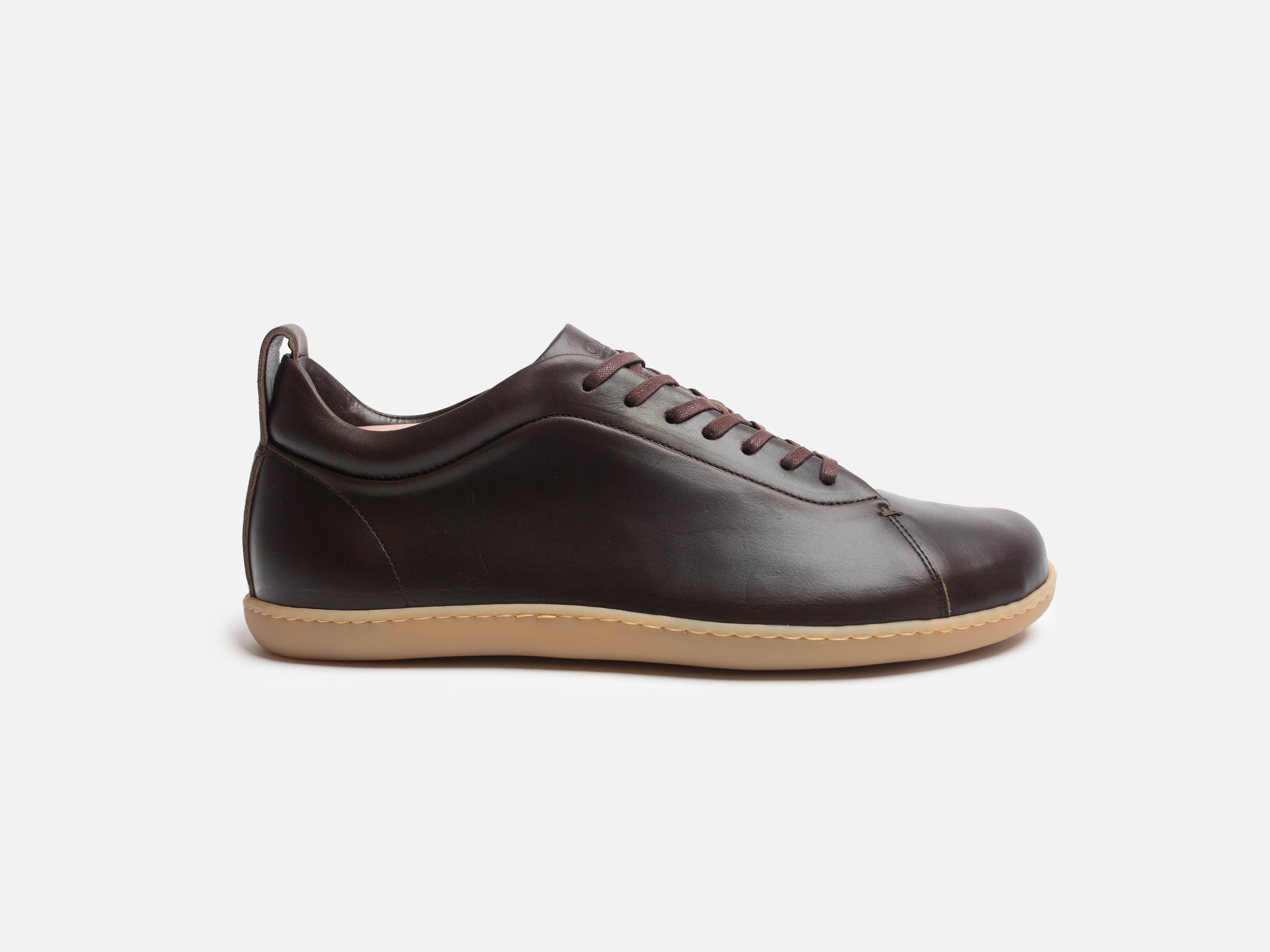 Rose Anvil X GORAL SMUGS Barefoot Low Top Horween Dark Brown Leather Sneaker PRE-ORDER - GORAL 