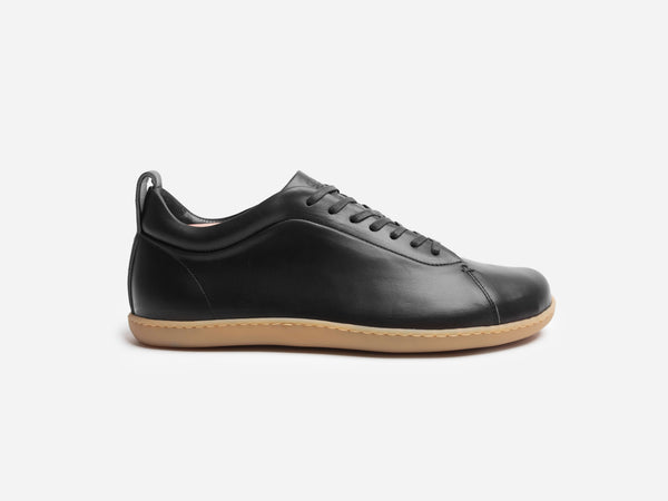 Rose Anvil X GORAL SMUGS Barefoot Low Top Horween Black Leather Sneaker PRE-ORDER