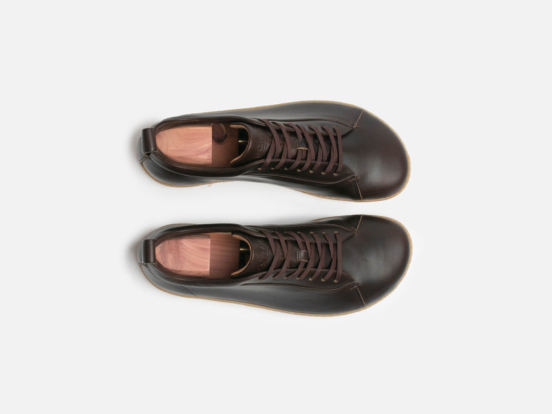 Rose Anvil X GORAL SMUGS Barefoot Low Top Horween Dark Brown Leather Sneaker PRE-ORDER