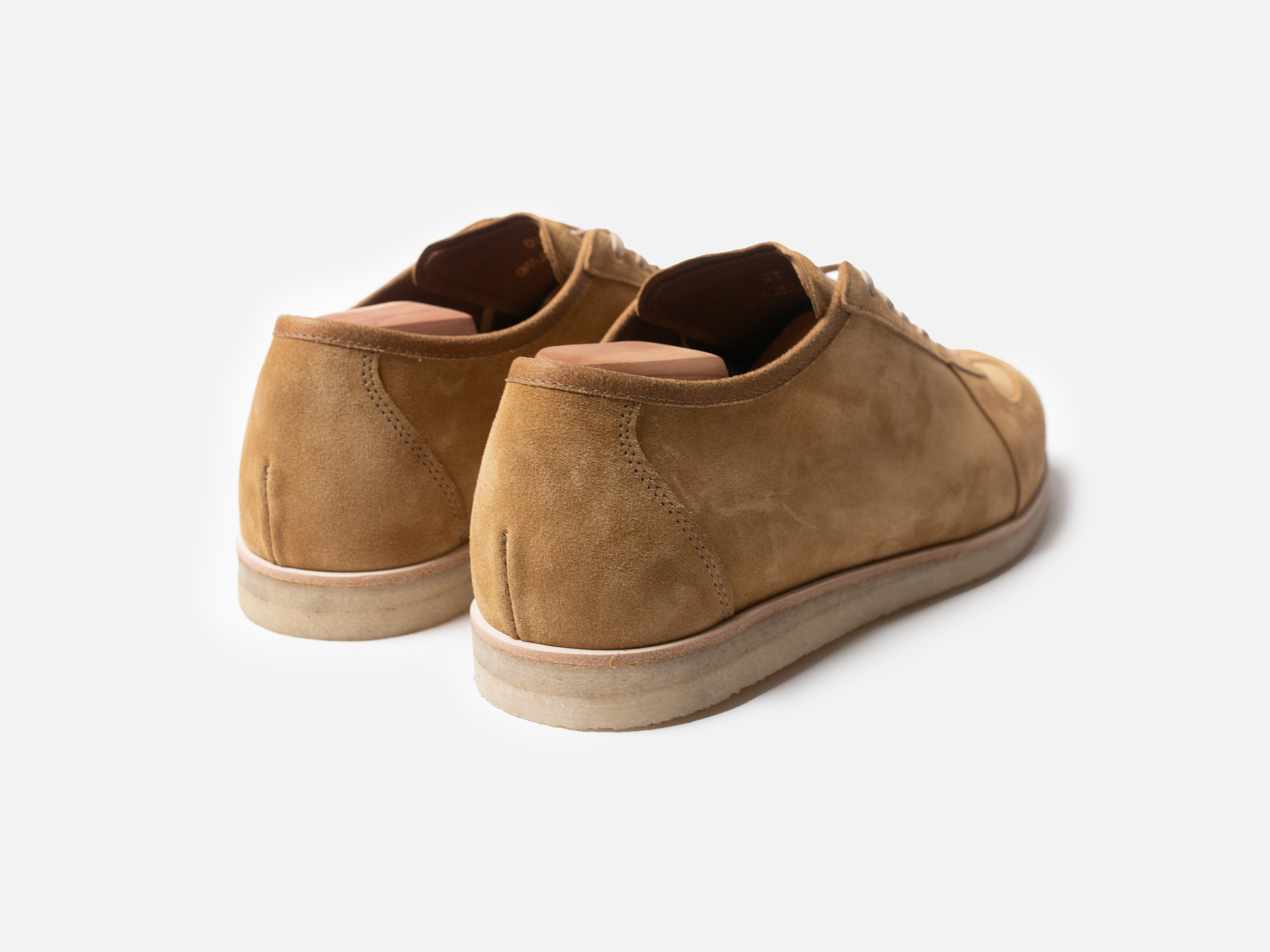 The Roma Crepe - Opera Go Rain Tan Leather Low Top GAT Sneaker - GORAL 