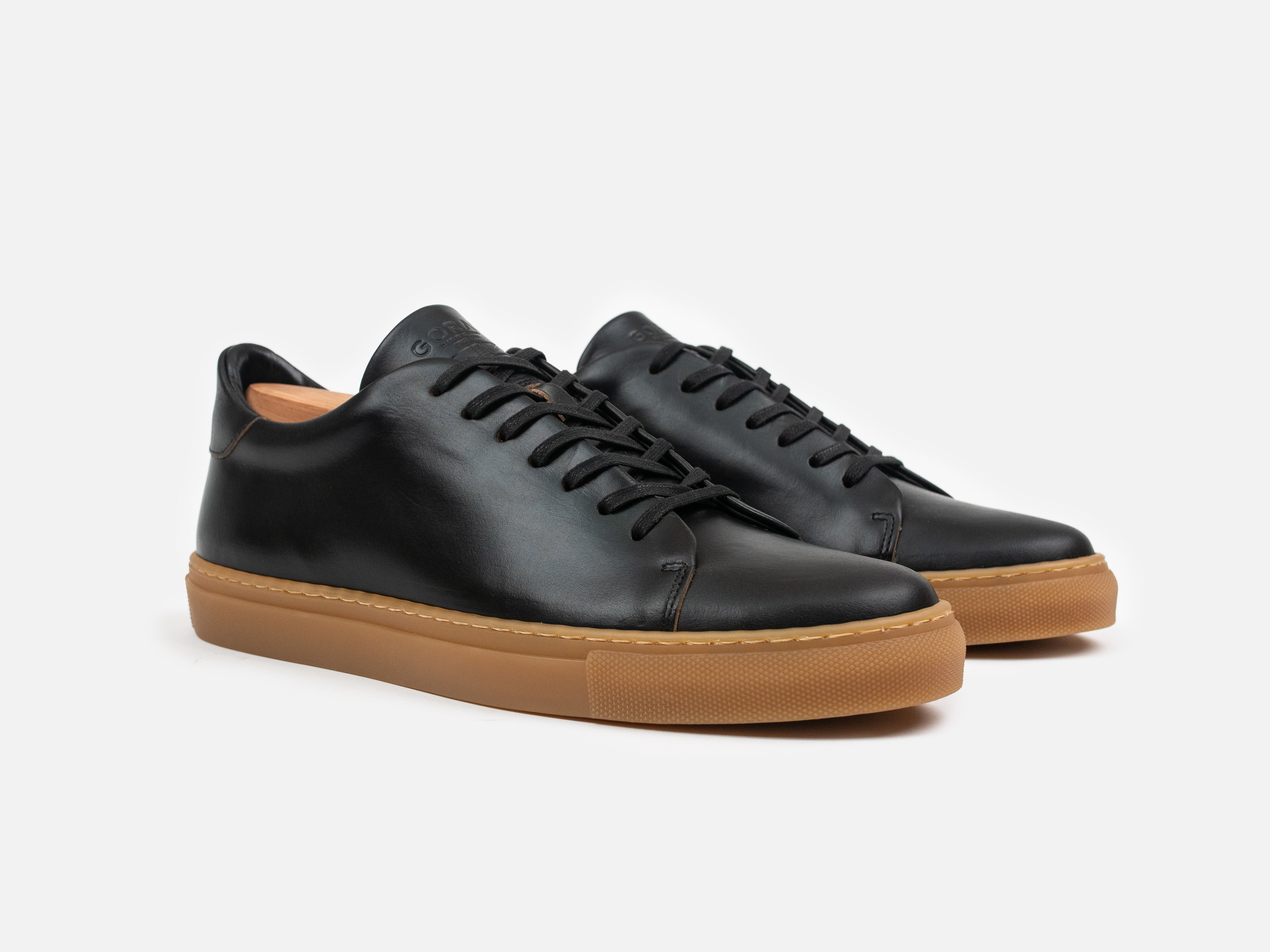 The Mellor II Sneaker - Horween Black Leather Ready To Ship