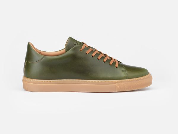 The Mellor II Sneaker - Horween Forest Green Leather