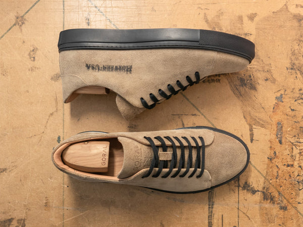 The Mellor II - Horween Black Rough Out (womens)