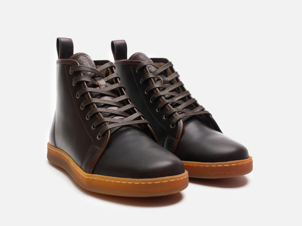 Rose Anvil X GORAL SMUGS High Top Sneaker 2.0 - Shell Cordovan No.8