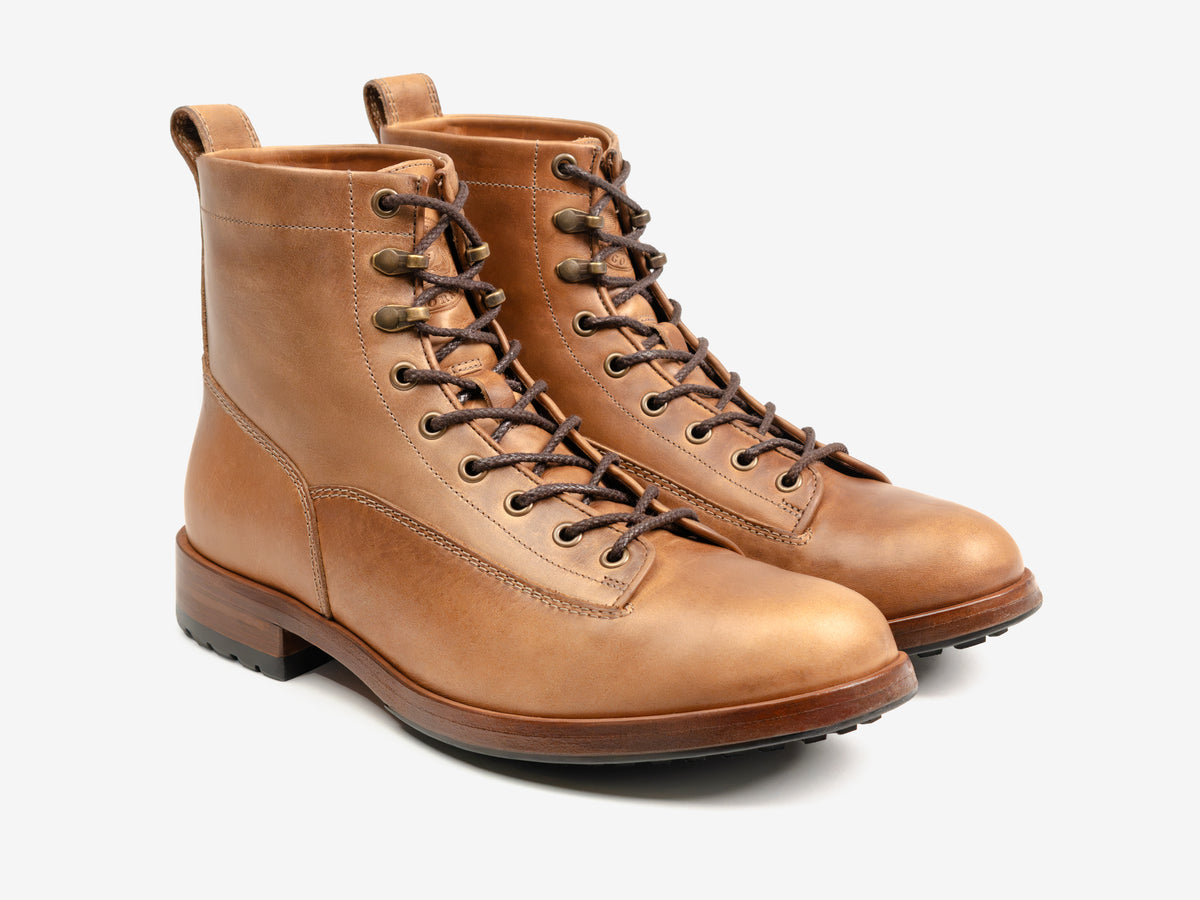SONORA Boot Patina Times X GORAL - Horween Natural Leather