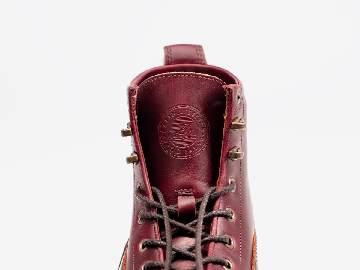 SONORA Boot Patina Times X GORAL - Virginia Oxblood Leather