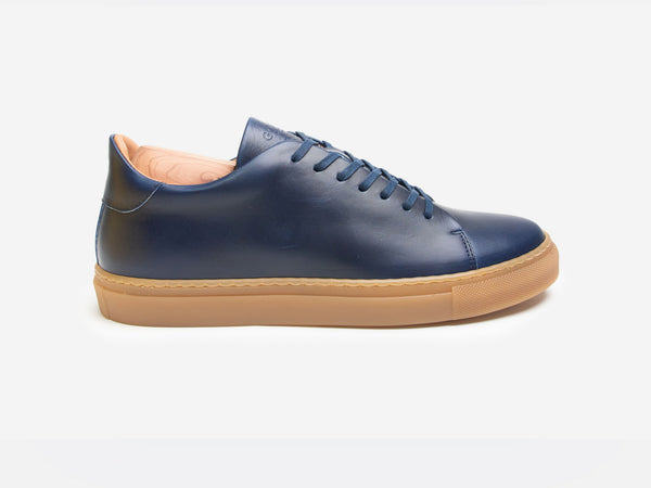 The Mellor II Sneaker - Horween Ink Leather - GORAL 