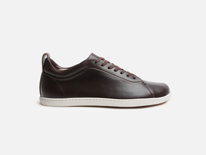 Rose Anvil X GORAL SMUGS Barefoot Low Top Horween Dark Brown Leather Sneaker PRE-ORDER