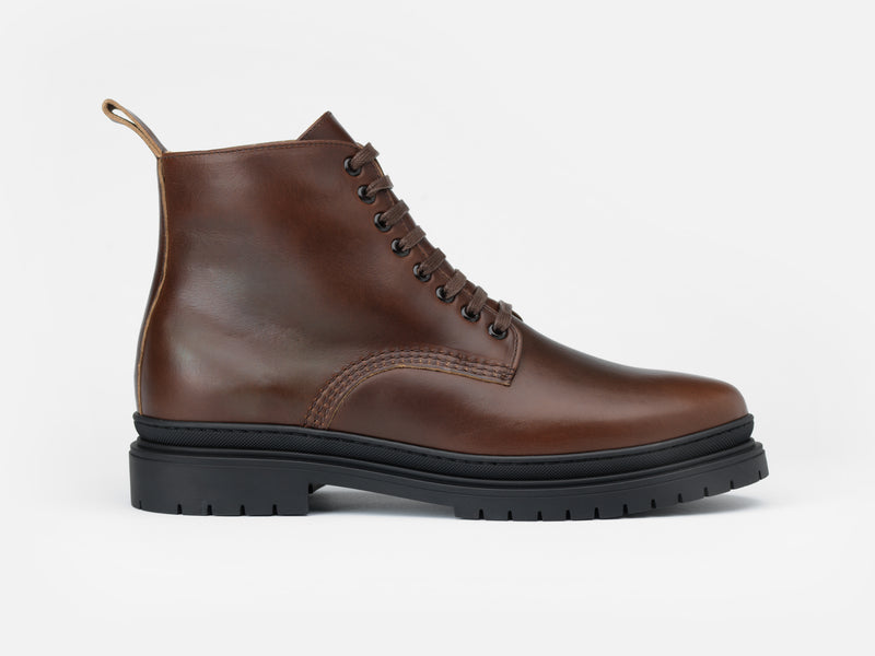 The Sharman Boot Horween Dark Brown Leather - Main Image