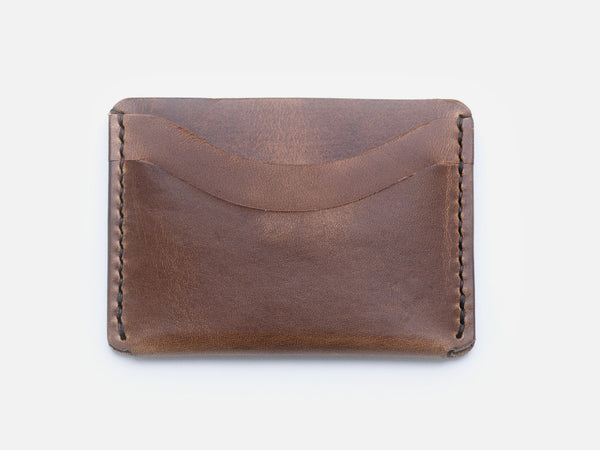 Horween Leather Natural Card Holder - GORAL 