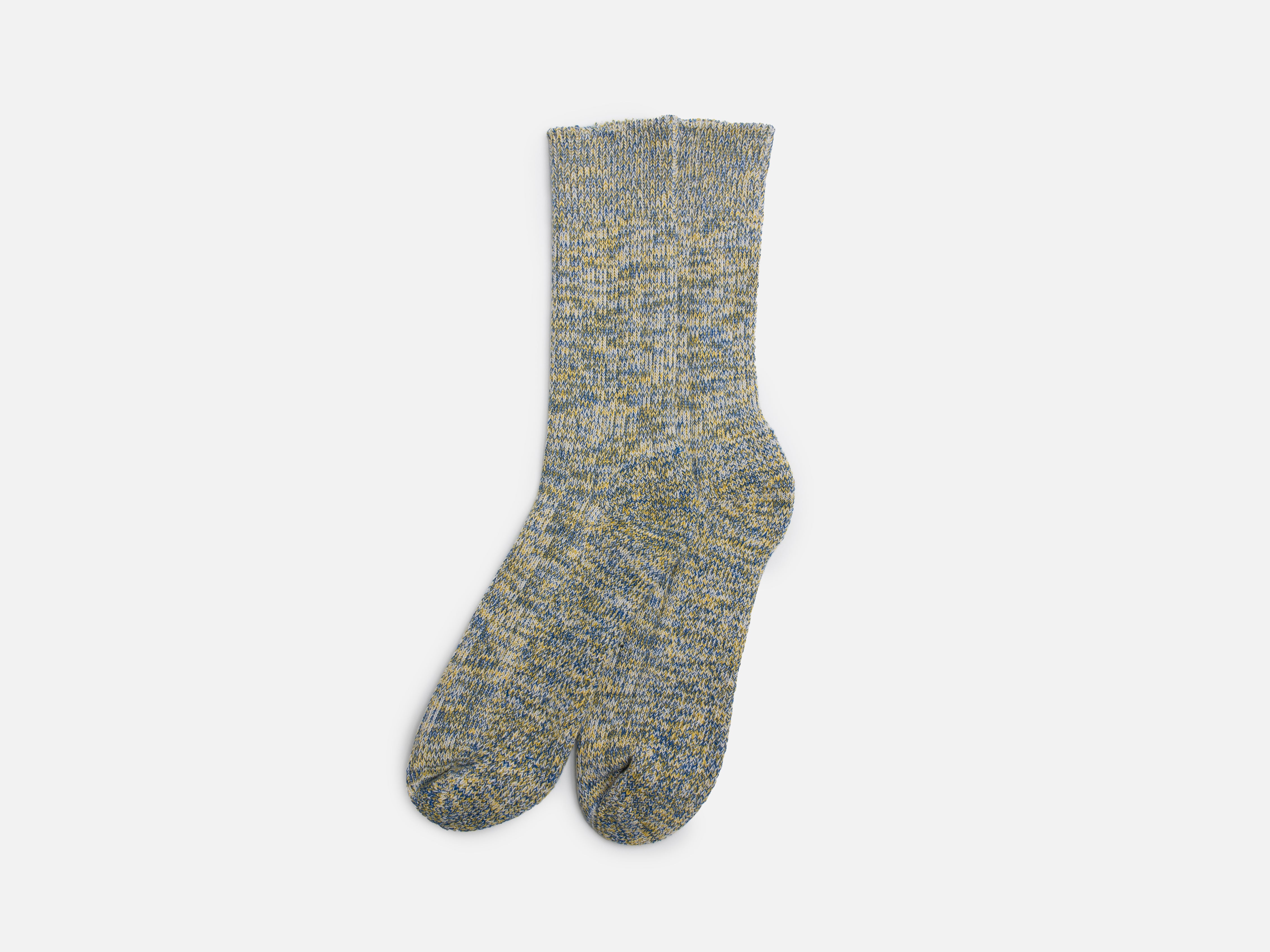 Yellow Fleck Thick Boot Socks