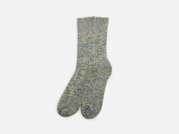 Yellow Fleck Thick Boot Socks