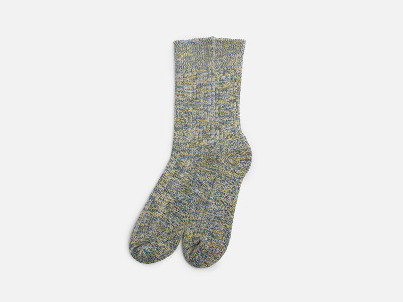 Yellow Fleck Thick Boot Socks