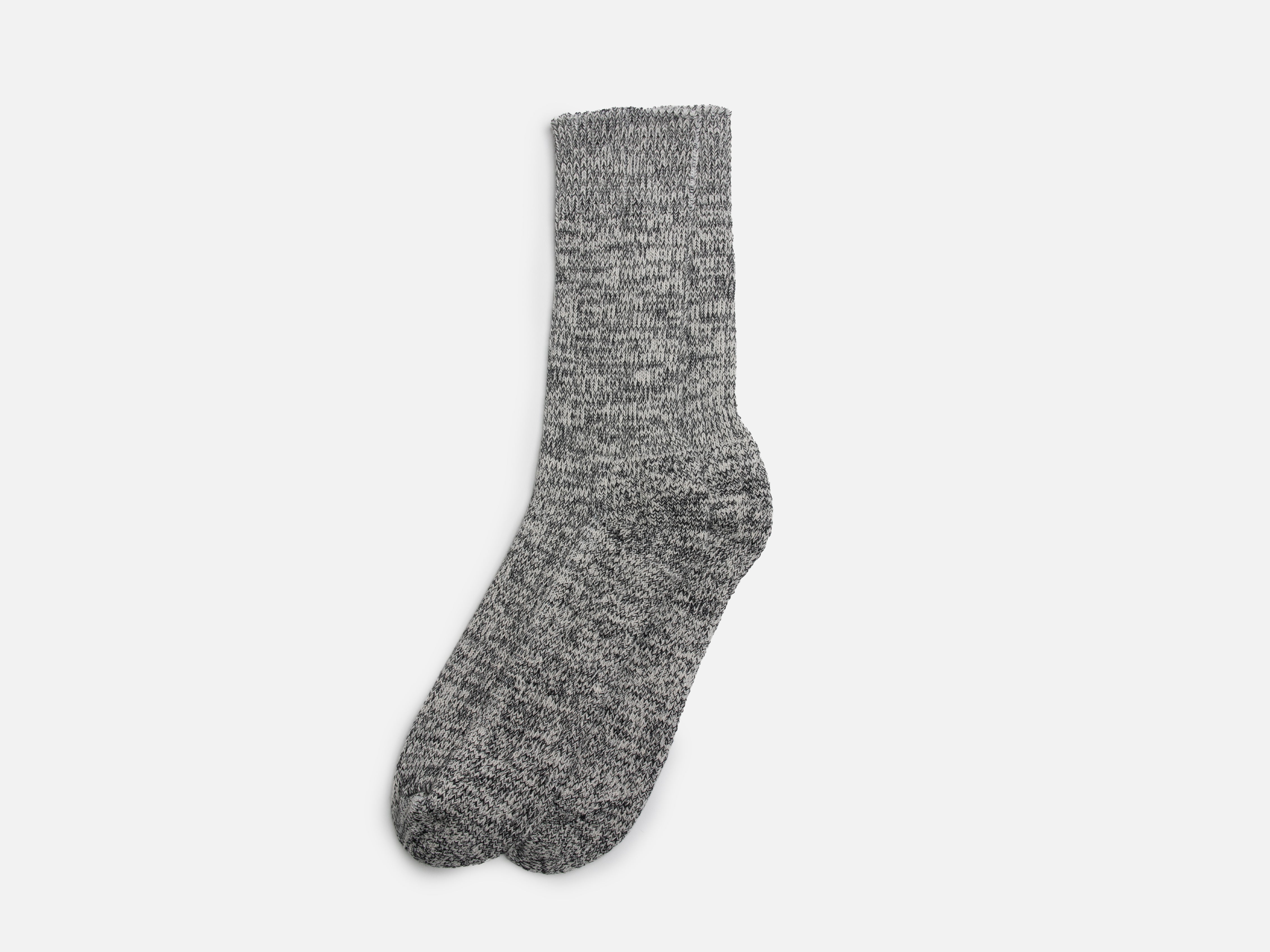 Grey Fleck Thick Boot Socks
