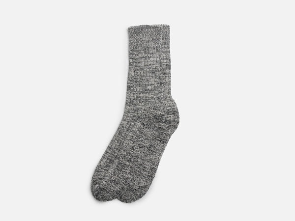 Grey Fleck Thick Boot Socks