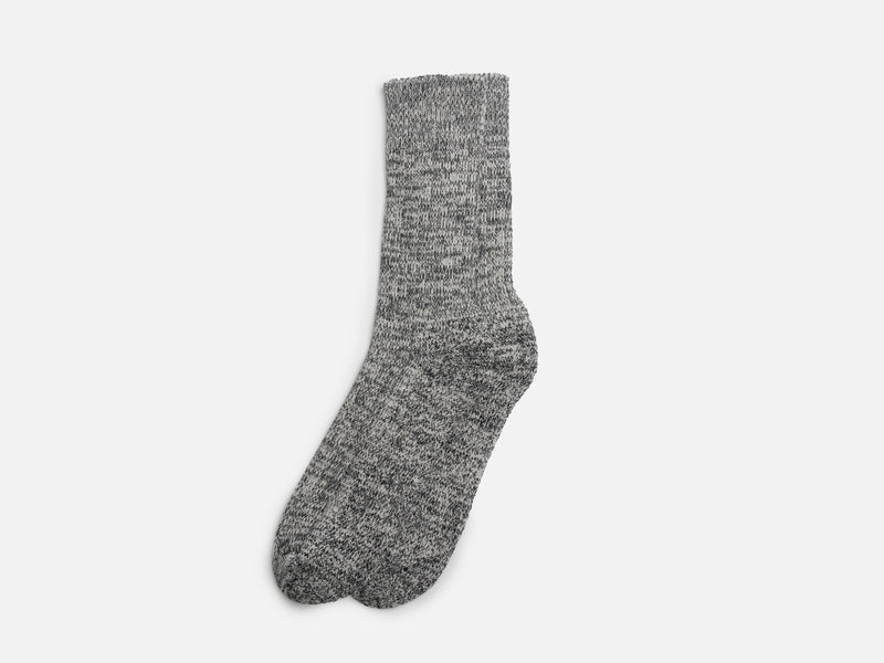 Grey Fleck Thick Boot Socks