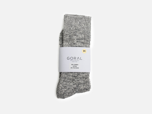 Grey Fleck Thick Boot Socks