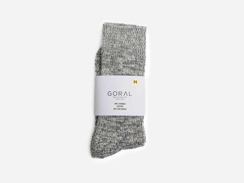 Grey Fleck Thick Boot Socks