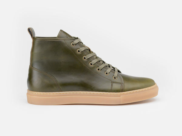 Rose Anvil X GORAL SMUGS High Top Sneaker 2.0 - Horween Forest PRE-ORDER