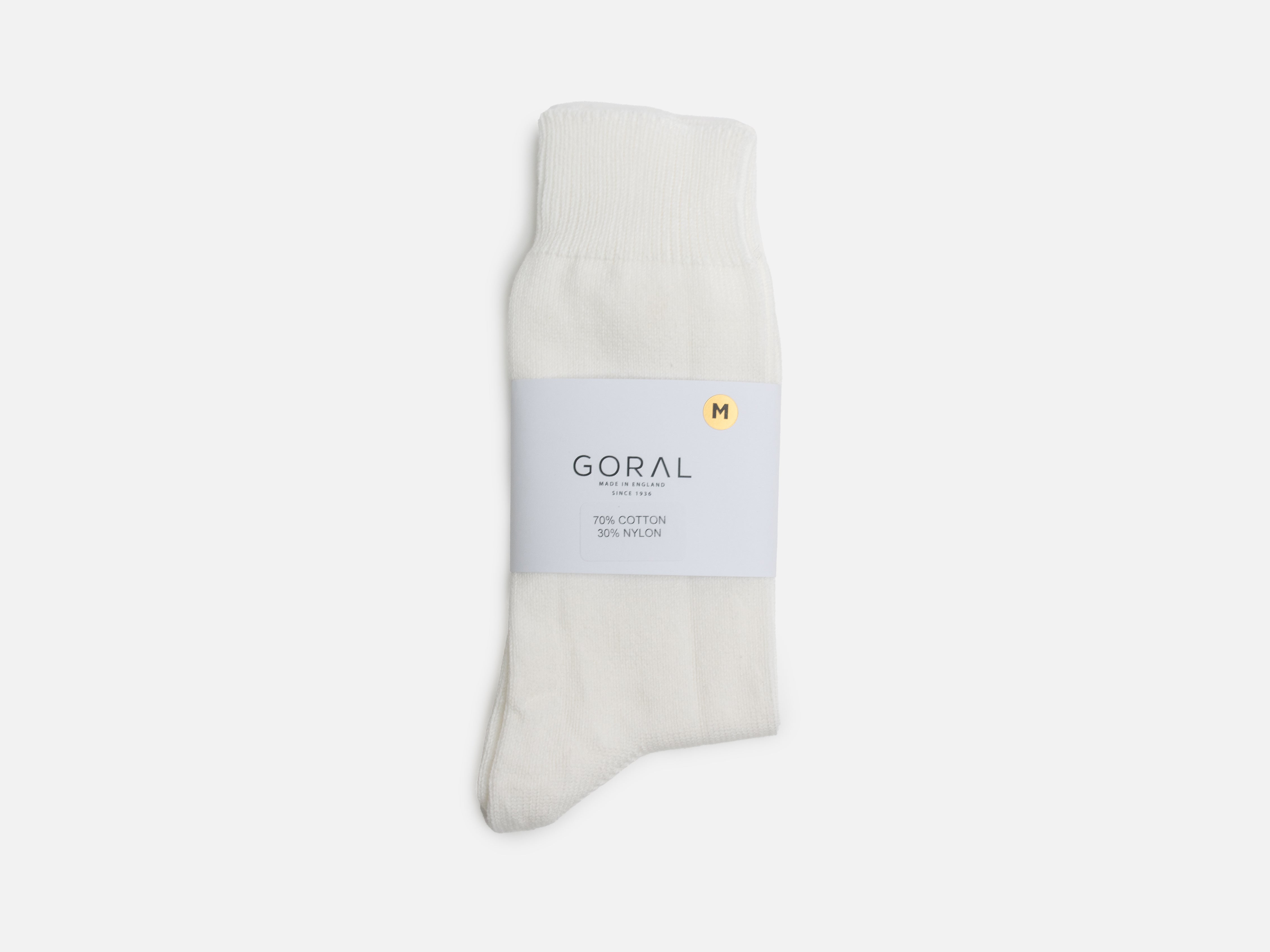 White Fleck Thin Boot Socks