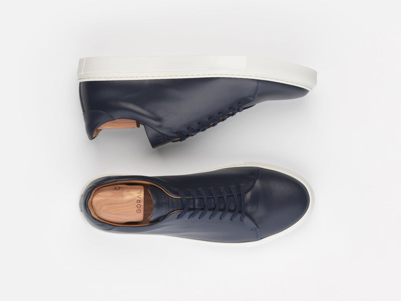 THE MELLOR II - CALFSKIN NAVY - GORAL