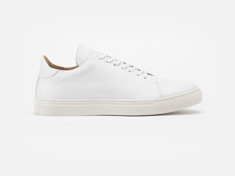 Womens white leather 'shoes Clearance